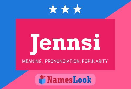 ملصق اسم Jennsi