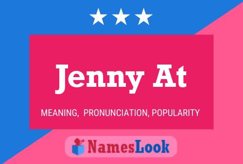 ملصق اسم Jenny At