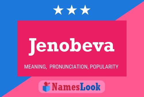 ملصق اسم Jenobeva