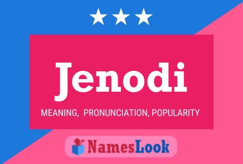 ملصق اسم Jenodi