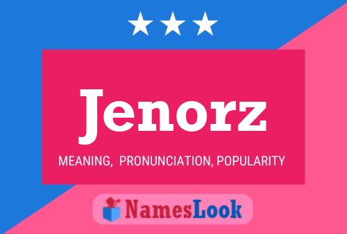 ملصق اسم Jenorz