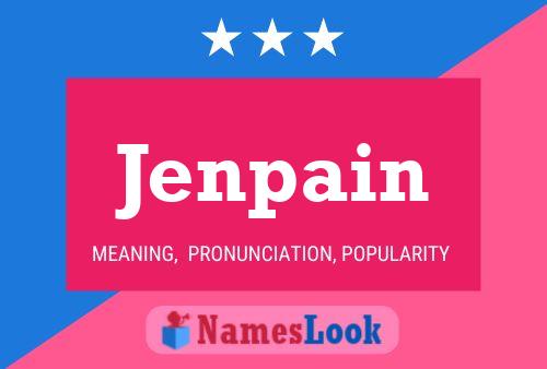 ملصق اسم Jenpain