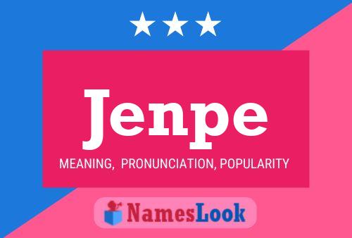 ملصق اسم Jenpe