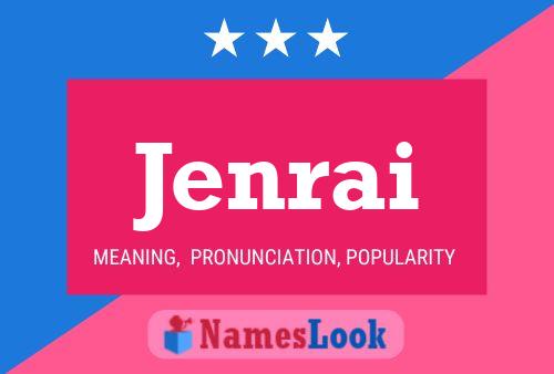 ملصق اسم Jenrai