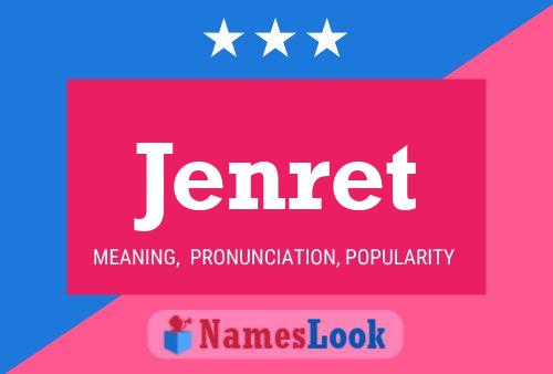 ملصق اسم Jenret