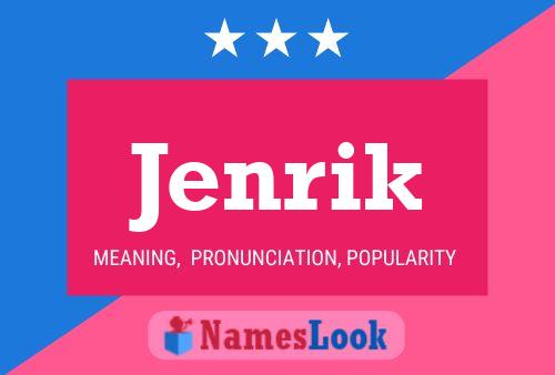 ملصق اسم Jenrik