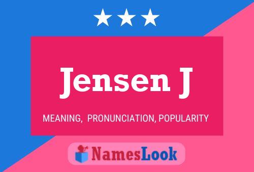 ملصق اسم Jensen J