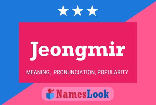 ملصق اسم Jeongmir