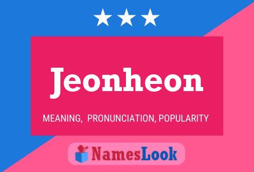 ملصق اسم Jeonheon