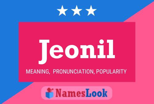 ملصق اسم Jeonil