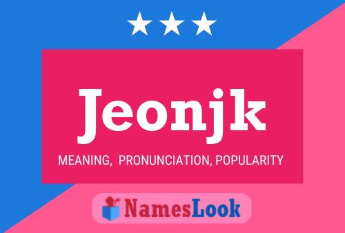 ملصق اسم Jeonjk