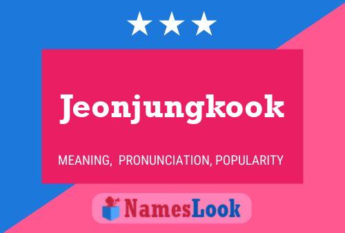 ملصق اسم Jeonjungkook