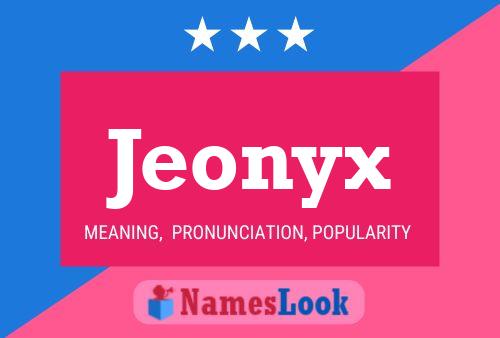 ملصق اسم Jeonyx