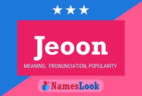 ملصق اسم Jeoon