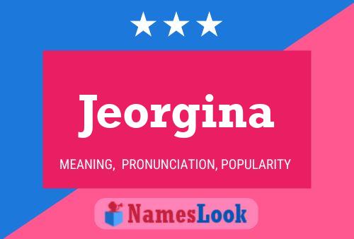 ملصق اسم Jeorgina