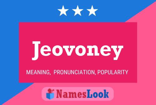 ملصق اسم Jeovoney