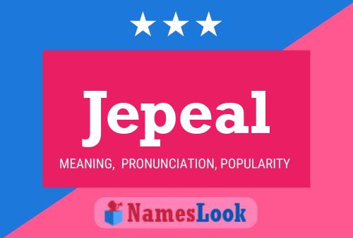 ملصق اسم Jepeal