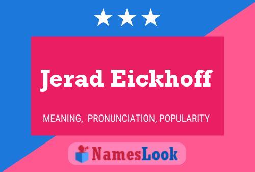 ملصق اسم Jerad Eickhoff