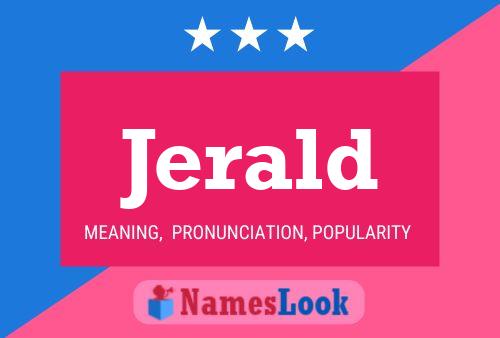 ملصق اسم Jerald