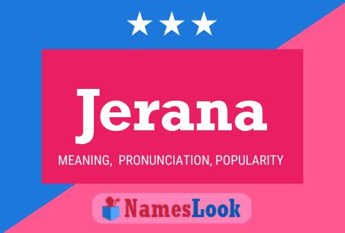 ملصق اسم Jerana