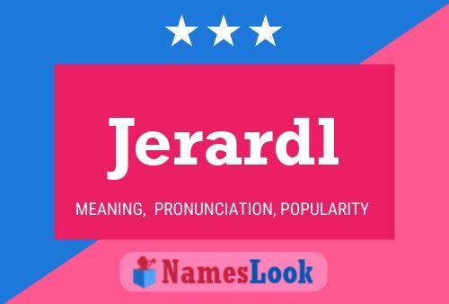 ملصق اسم Jerardl