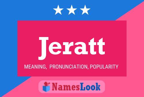 ملصق اسم Jeratt