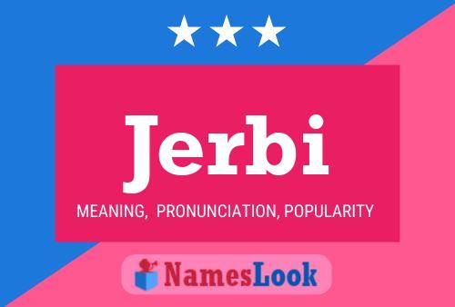 ملصق اسم Jerbi