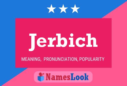 ملصق اسم Jerbich