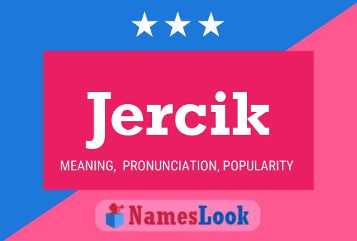 ملصق اسم Jercik