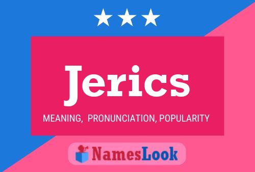 ملصق اسم Jerics