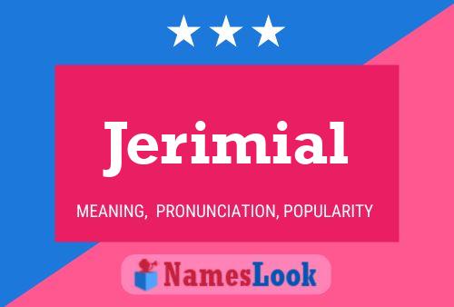 ملصق اسم Jerimial