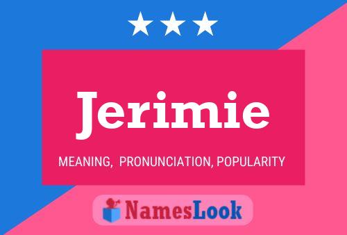 ملصق اسم Jerimie