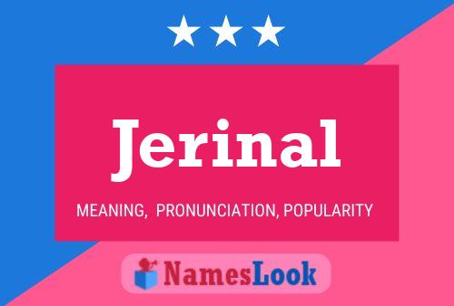 ملصق اسم Jerinal