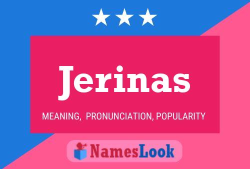 ملصق اسم Jerinas