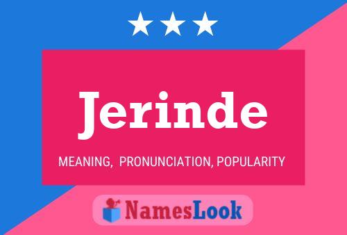 ملصق اسم Jerinde