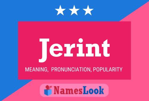 ملصق اسم Jerint