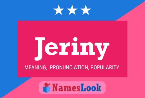 ملصق اسم Jeriny