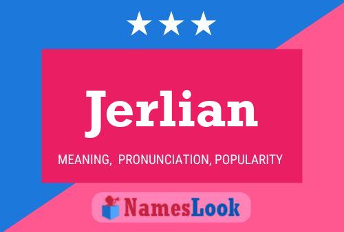 ملصق اسم Jerlian