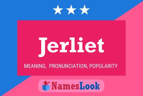 ملصق اسم Jerliet