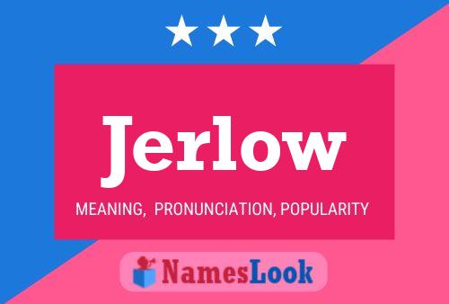 ملصق اسم Jerlow