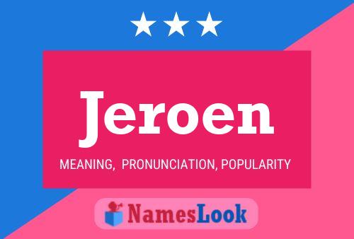 ملصق اسم Jeroen