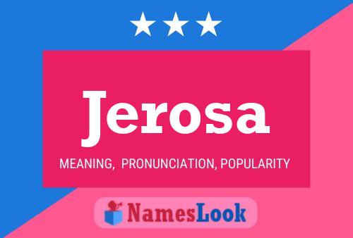 ملصق اسم Jerosa