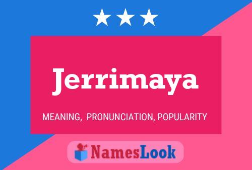 ملصق اسم Jerrimaya