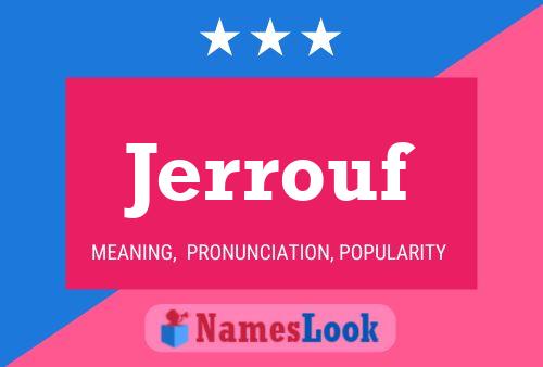 ملصق اسم Jerrouf