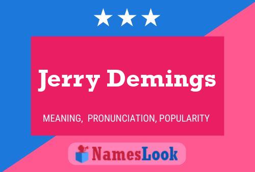 ملصق اسم Jerry Demings