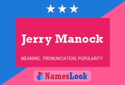 ملصق اسم Jerry Manock