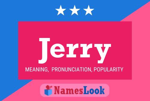 ملصق اسم Jerry