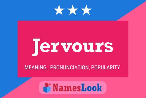 ملصق اسم Jervours