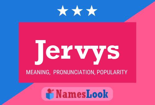 ملصق اسم Jervys