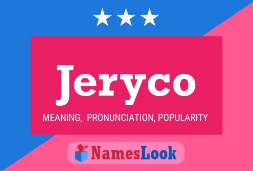 ملصق اسم Jeryco